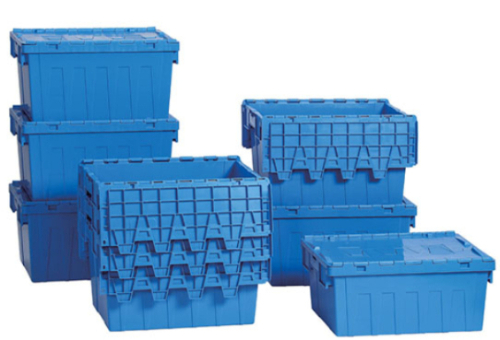 COPACK Attached Lid Crates